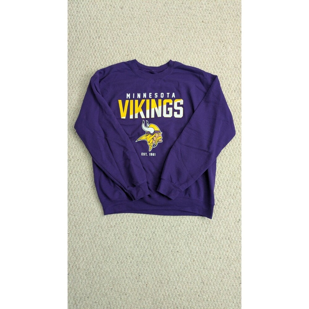 Minnesota Vikings Sweatshirt - adult medium - Official Team Apparel